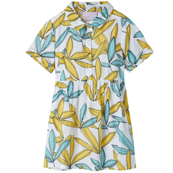 Bērnu kleita, smilšu krāsa, 140