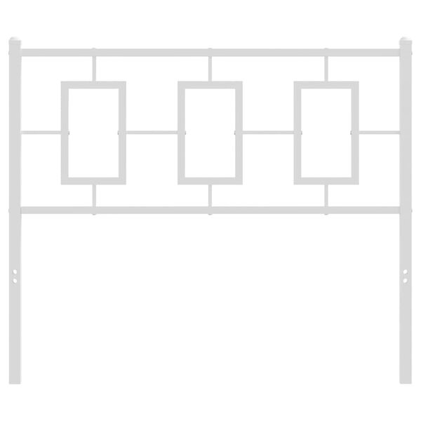 vidaXL rezerves galvgalis, balts, 100 cm