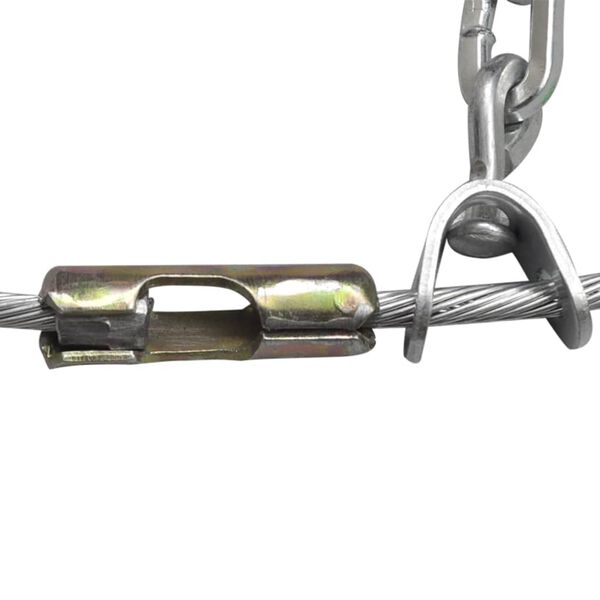 Automa&scaron;īnas Sniega Ķēdes Riepām 2 gab 12mm KN60