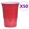 vidaXL Beer Pong spēles galds ar glāzēm un bumbiņām, saliekams, 240 cm
