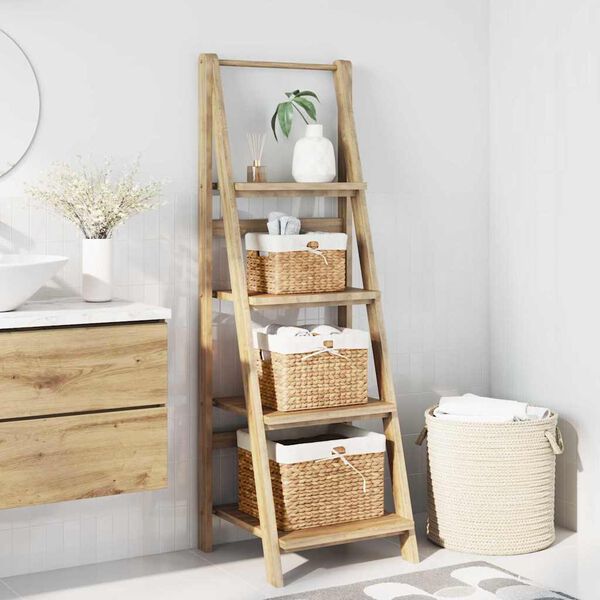 vidaXL Glabā&scaron;anas grozi 3 pcs Dabiska 35 x 30 x 25 cm Ūdens hiacintes