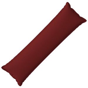 vidaXL Spilvenu pārvalks HOUTEN Vīna sarkans 40 x 145 cm Viltots lins