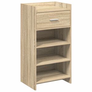 vidaXL Apavu skapis Sonomas ozols 48 x 36 x 92 cm Inženierijas koks