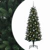 vidaXL Mākslīgā Ziemassvētku eglīte ar rotājumiem 120 cm 150 LED