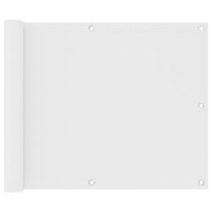 vidaXL balkona aizslietnis, 75x300 cm, antracītpelēks audums