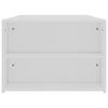 vidaXL kafijas galdiņš, balts, 100x60x42 cm, inženierijas koks