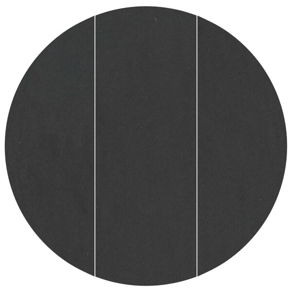 vidaXL Baseina grīdas pārklājs Melna &Oslash; 366 cm Nesintētā auduma