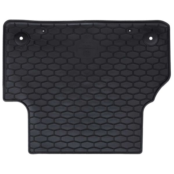 vidaXL Auto paklājs 4 pcs Melna der Audi A4 B9 2015-2024 Gumija