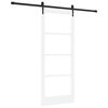 vidaXL Slīdo&scaron;ās durvis ORKDAL 83 x 202 cm Balts