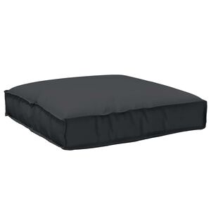 vidaXL Spilvens Oksforda audums Melna 80 x 80 x 12 cm