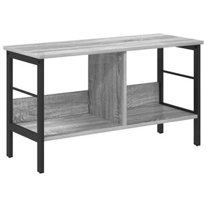 vidaXL Grāmatu plaukts 2 līmeņi 82 x 32 x 47 cm Inženierijas koks