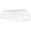 vidaXL Vistu kūts Sudraba 800 x 300 x 200 cm Cinkota tērauda