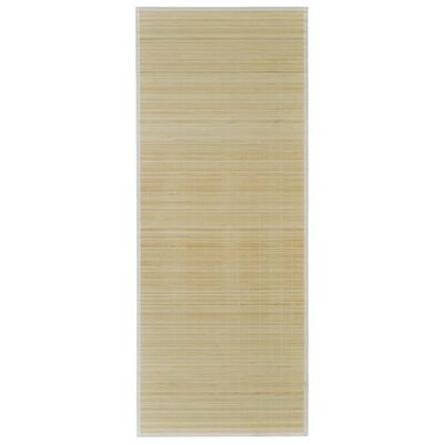 Paklājs, taisnstūra, dabīgs bambuss, 80x300 cm
