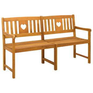 vidaXL Āra sols 4 -vietīgs 150 x 56 x 90 cm Cietā akācijas koks