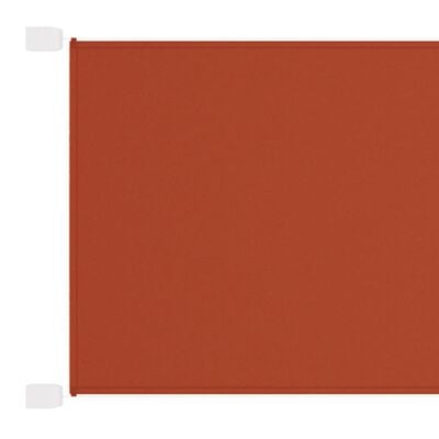 vidaXL vertikāla markīze, sarkanbrūna, 200x420 cm, Oksfordas audums