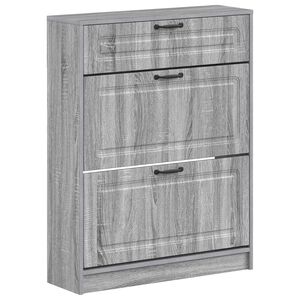 vidaXL Apavu skapis UTRECHT 78 x 24 x 100 cm Inženierijas koks