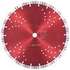 vidaXL dimanta grie&scaron;anas disks, ar turbo un caurumiem, tērauds, 300 mm