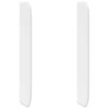 vidaXL Galvgaļa auss Balts PVC