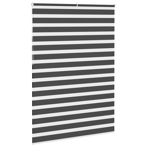 vidaXL žalūzijas zebra 165x230 cm auduma platums 160,9 cm poliesters