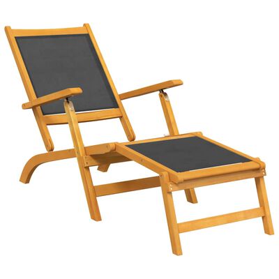 vidaXL terases krēsli ar galdiņu, akācijas masīvkoks, tekstilēns