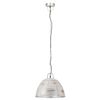 vidaXL griestu lampa, industriāls dizains, sudrabaina, 25 W, 31cm, E27