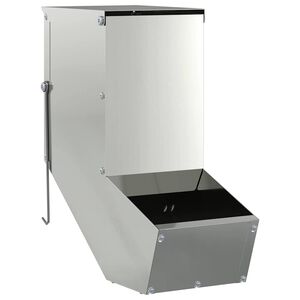 vidaXL Tru&scaron;u barotājs Sudraba 12,5 x 26 x 28,5 cm Cinkots tērauds