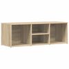vidaXL apavu uzglabā&scaron;anas sols, ozolkoka 105x35x35cm inženierijas koks
