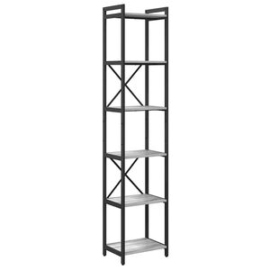 vidaXL Grāmatu plaukts 40 x 30 x 189,5 cm Inženierijas koks