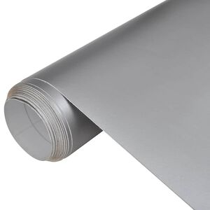 vidaXL automa&scaron;īnu plēves, 2 gab., sudraba krāsa, 100x150 + 50x150 cm