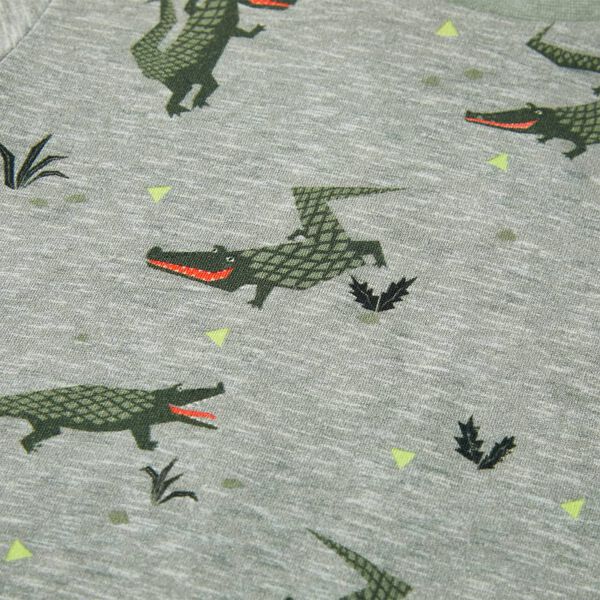 Bērnu T-krekls, gai&scaron;a haki, 140