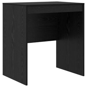vidaXL Galds Melns ozolkoks 70 x 50 x 76 cm