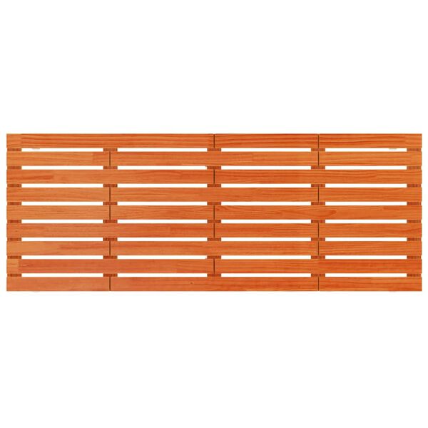 vidaXL sienas galvgalis, 166x3x63 cm, priedes masīvkoks