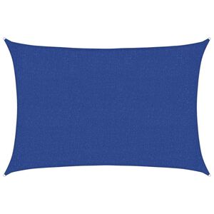 vidaXL saulessargs, 160 g/m&sup2;, zils, 2x2,5 m, HDPE