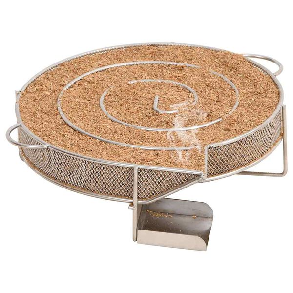 vidaXL aukstās kūpinā&scaron;anas dūmu ģenerators, apaļ&scaron;, 19,5 cm, tērauds