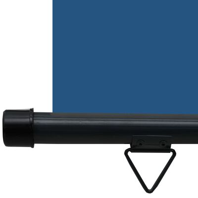vidaXL balkona sānu markīze, zila, 60x250 cm