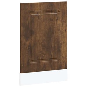 vidaXL trauku mazgājamās ma&scaron;īnas panelis Kalmar ozolkoka 45x1,5x57 cm
