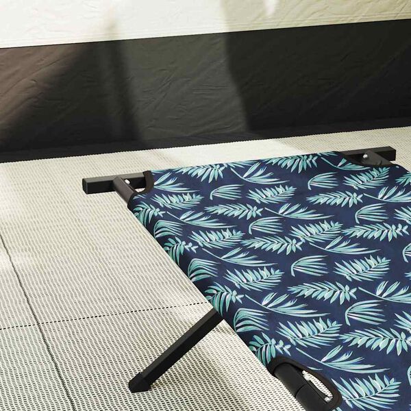 vidaXL Salokāma kempinga gulta Mežs 210 x 80 x 46 cm Oksfordas audums