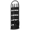 vidaXL 5 daļu kamīna instrumentu komplekts, 23x15x66 cm, tērauds