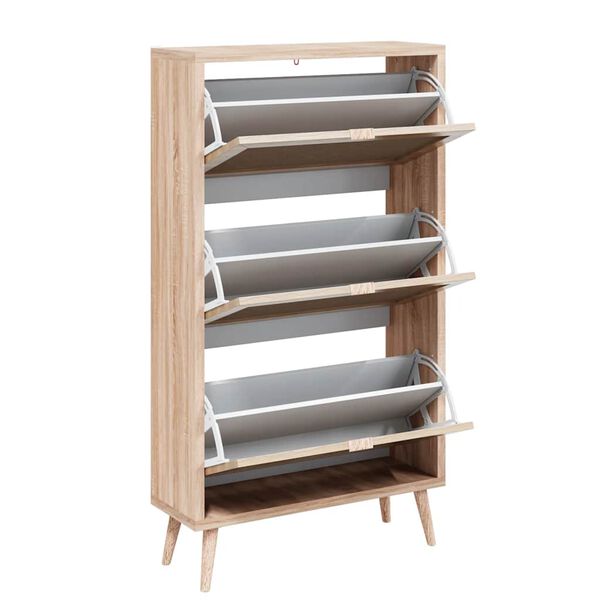 Finori apavu skapis Bali 49A, Sonoma ozolkoks, niedru apdruka