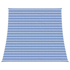 vidaXL Saulessargs Zila un balta 4 / 5 x 4 m HDPE