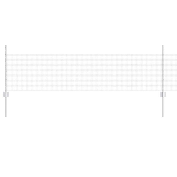 vidaXL Žogs ar stabu Sudraba 0,5 x 100 m Tērauds
