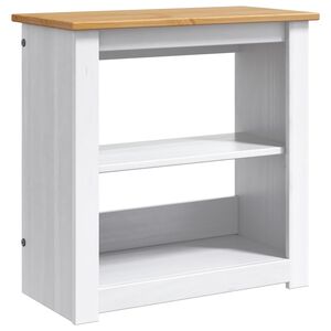 vidaXL Akvārija statnis PANAMA Balts un brūns 60 x 30 x 60 cm 150 kg