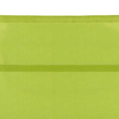 vidaXL sauļošanās zvilnis, tekstilēns un alumīnijs, zaļš