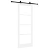 vidaXL Slīdo&scaron;ās durvis ORKDAL Balts 83 x 211 cm
