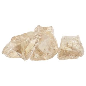 vidaXL Dārza Akmeņi Zelts 12 cm Stikls