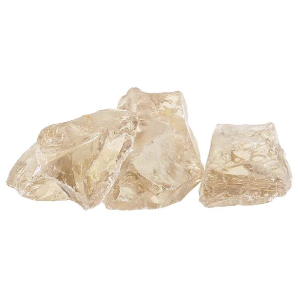 vidaXL Dārza Akmeņi Zelts 12 cm Stikls