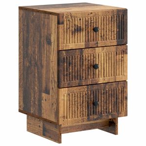 vidaXL Nakts skapītis Vecs koks 43 x 41 x 66,5 cm Inženierijas koks