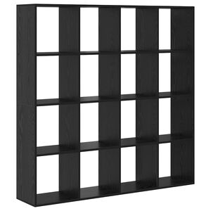 vidaXL Grāmatplaukts 16 līmeņi 137,5 x 29 x 137,5 cm Inženierijas koks