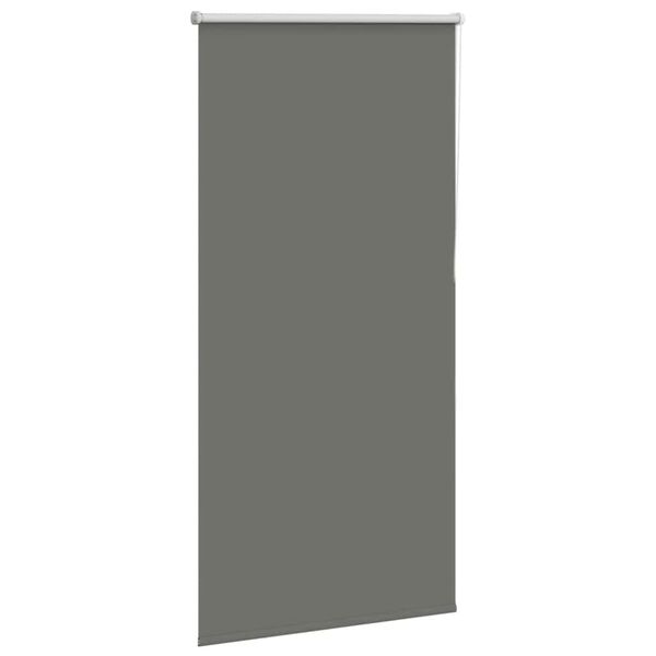 vidaXL rullo žalūzija pelēks 75x150cm auduma platums 70,7cm poliesters