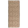 vidaXL Teritorijas paklāji AGIRA Dabiska 200 x 80 cm Poliesters